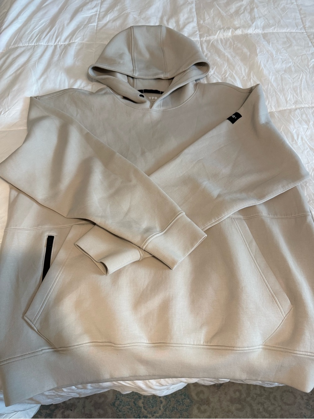 Abercrombie & Fitch Beige Cream Hoodie